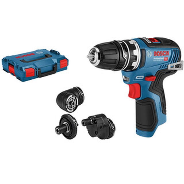 Τρυπάνι μπαταρίας Bosch GSR 12V-35 FC με τσοκ 12 V | 35 Nm | Carbon Brushless | Χωρίς μπαταρία και φορτιστή | σε L-Boxx