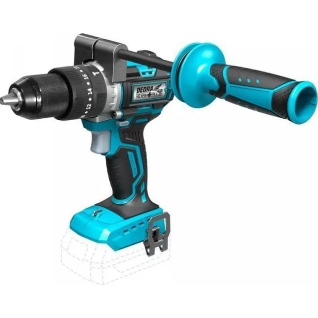 Τρυπάνι/κατσαβίδι Dedra DRILLLESS DRILL.IMPACT 18V SAS+ (1 PCS)