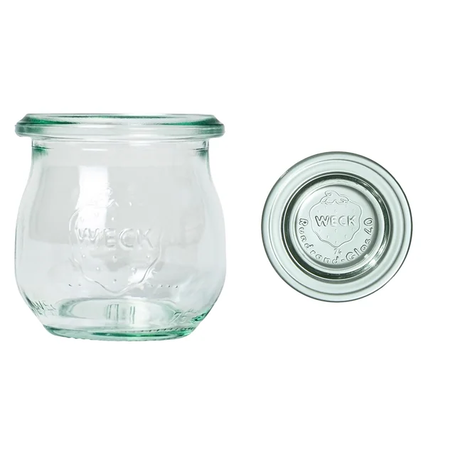 Tulip jar 75 ml with lid - pack 12 pcs