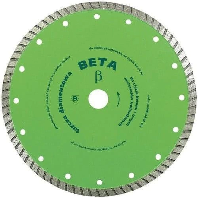 Turbo deimantinis diskas BETA 180x22,2mm