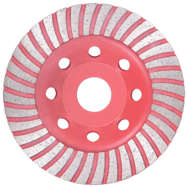 Turbo diamond grinding wheel, 115mm, plate type