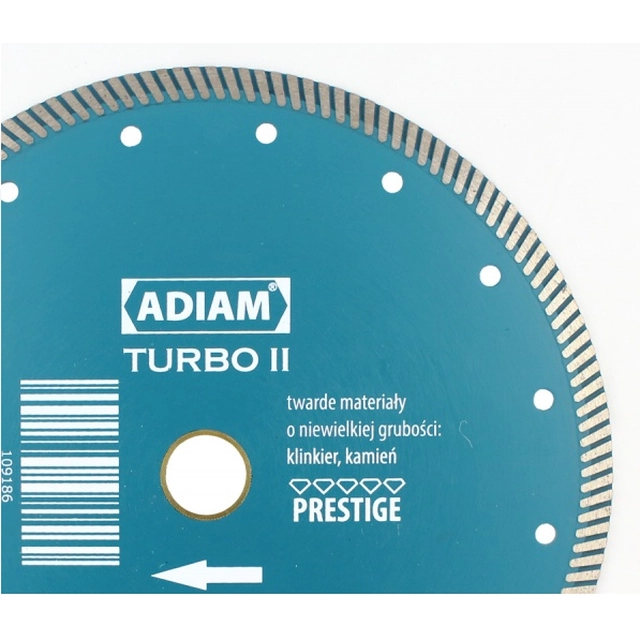 TURBO II dimanta disks 125x22,2mm ADIAM 109182