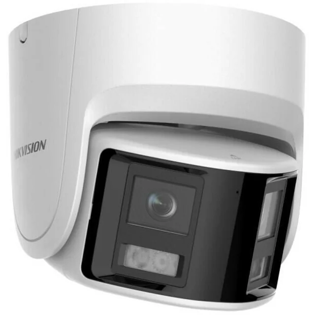 Turret Dome-bewakingscamera 6 Megapixels Lens 2.8mm Infrarood 30 m MicroSD 256 GB Hikvision DS-2CD2367G2P-LSU-SL-2.8mm