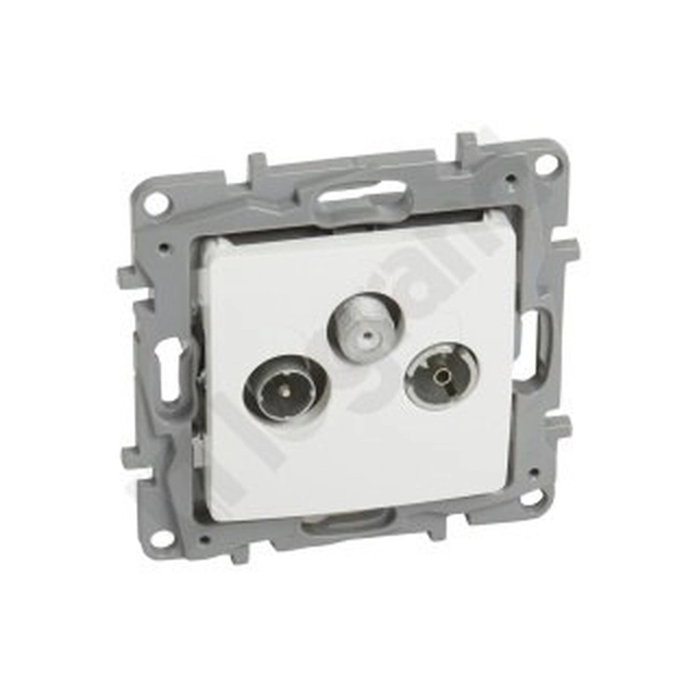 TV-RD-SAT termination socket 10 DB white NILOE