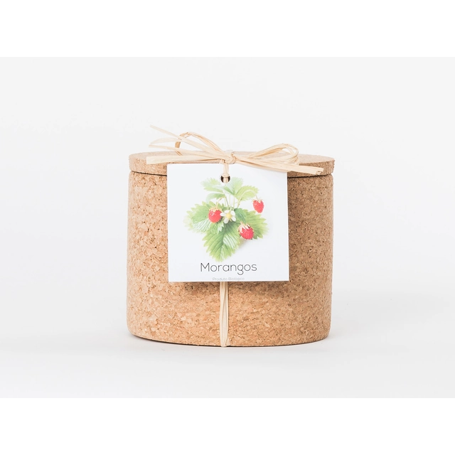 tvojefarma.cz Grow Cork Pot Variant: Strawberries