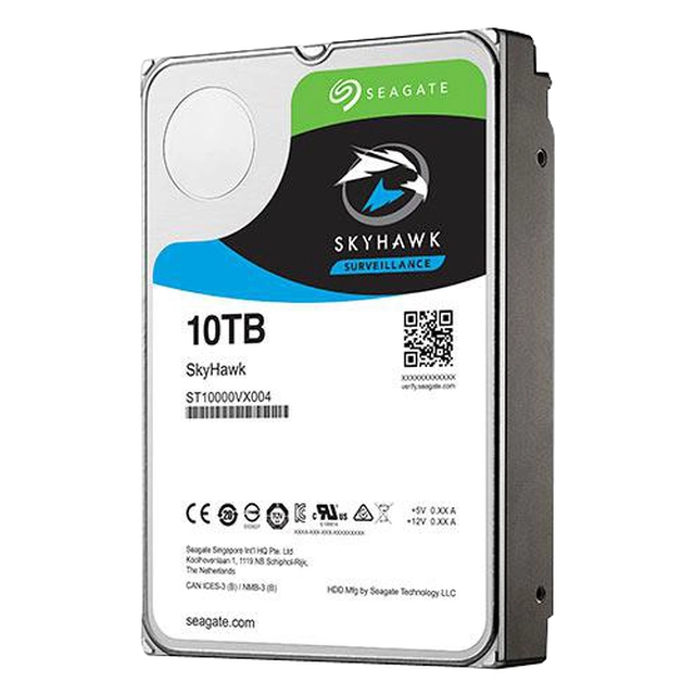 Твърд диск 10TB -Seagate Surveillance SKYHAWK ST10000VE