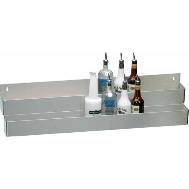 Two-stage Speed ​​Rack, stainless steel, for 2x10 bottles, 107x21x25,5cm DE.00.270