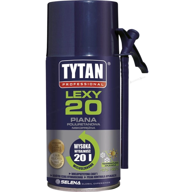 Tytan Lexy montažna pena 20 večsezonska 300 ml