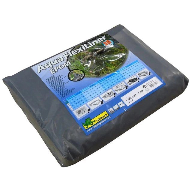 Ubbink AquaFlexiLiner EPDM επένδυση λιμνών, 3,37 x 5 m