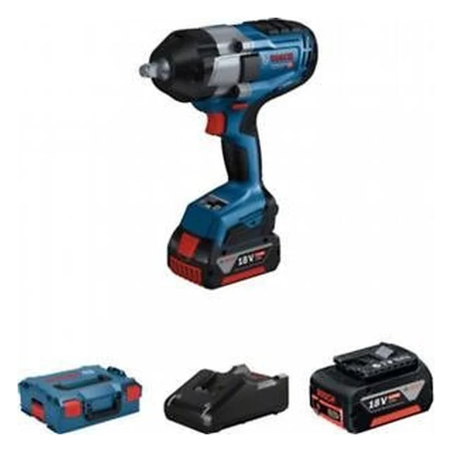 Ударен гайковерт Bosch CORDLESS IMPACT WRENCH 1/2' GDS 18V-1000 2*5.0AH