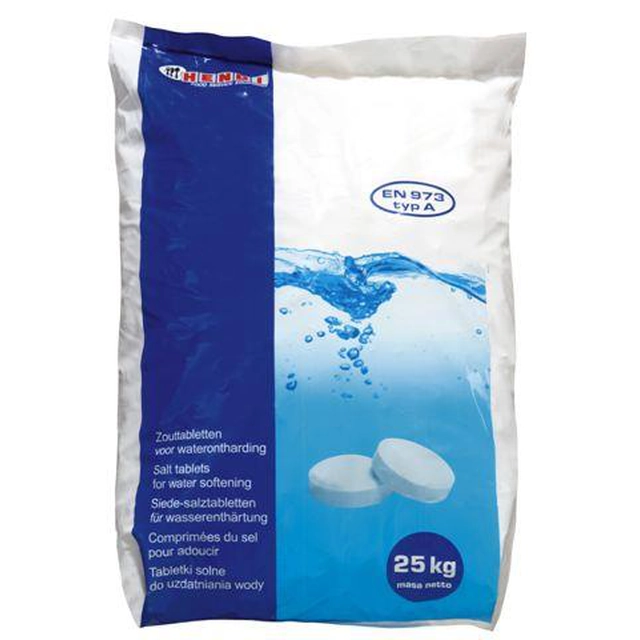 Ūdens attīrīšanas tabletes 25 kg HENDI 231265