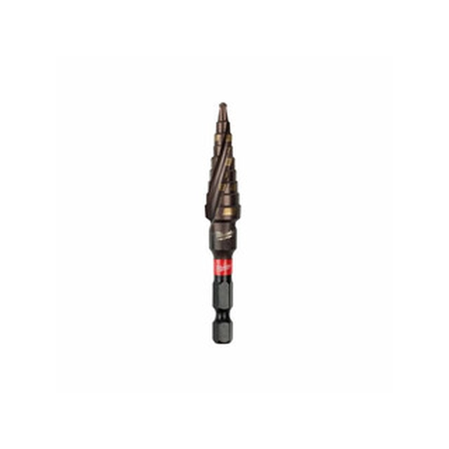 Uderzenie fali uderzeniowej Milwaukee 4-12/1 mm Wiertło stopniowe hSS-G