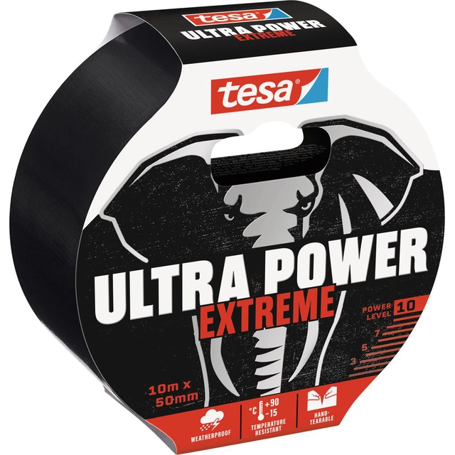 Ultra Power Extreme Tape black 10m:50mm