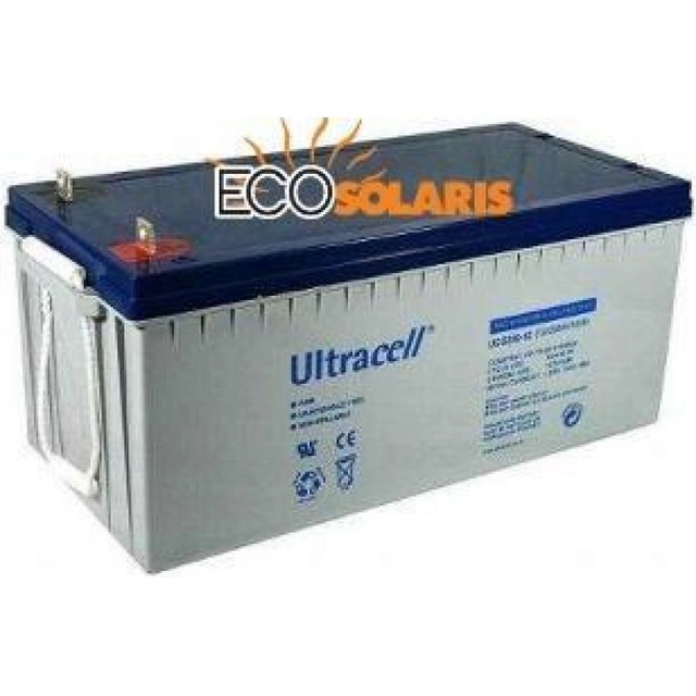 Ultracell-batterij UCG200-12 (12V 200A GEL diepe cyclus)