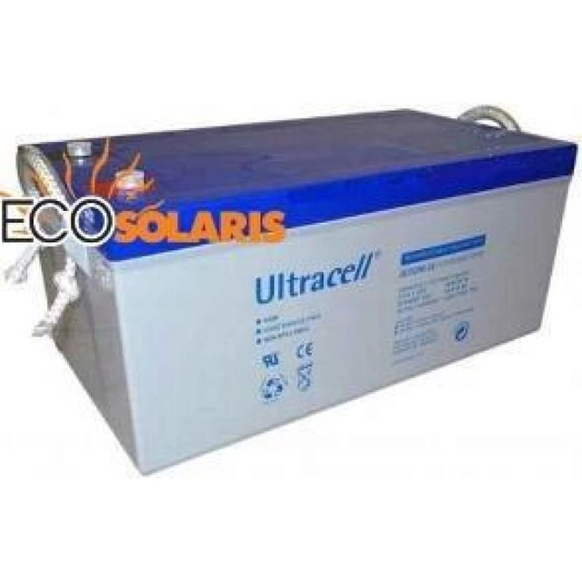 Ultracell-batterij UCG250-12 (12V 250A GEL diepe cyclus)