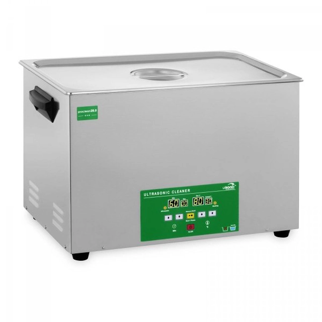 Ultrahangos tisztító - 28 liter - 480 W - Eco ULSONIX 10050024 PROCLEAN 28.0ECO