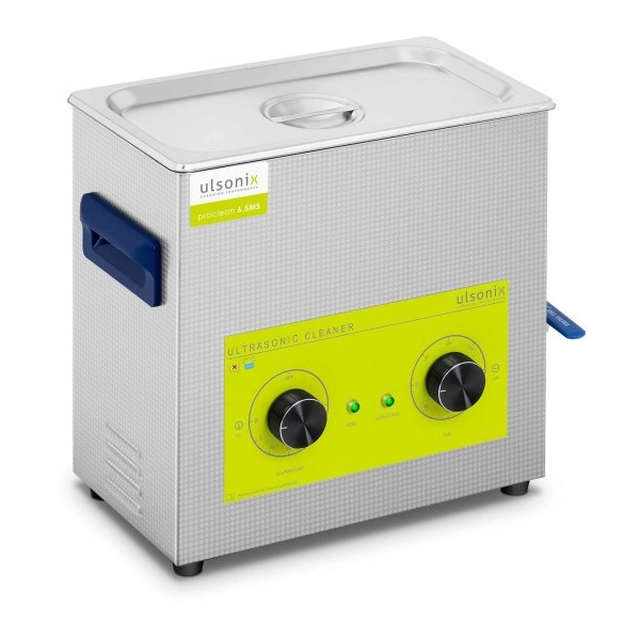 Ultrasonic cleaner - 6,5 liters - 180 IN ULSONIX 10050207 PROCLEAN 6.5MS