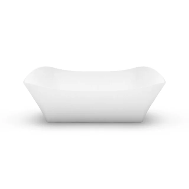 Umivaonik od kamene mase Aura Lante 1, 59x27 cm, bijeli