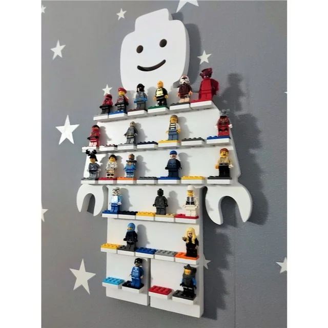 Un afișaj pentru figurine LEGO cu un zâmbet Prestige