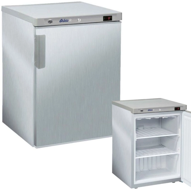 Undercounter freezer cabinet made of stainless steel from -23 down -18C 200 l 111 At Budget Line - Hendi 236079