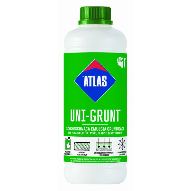 UNI-GRUNT Γαλάκτωμα ασταρώματος Atlas 1 kg