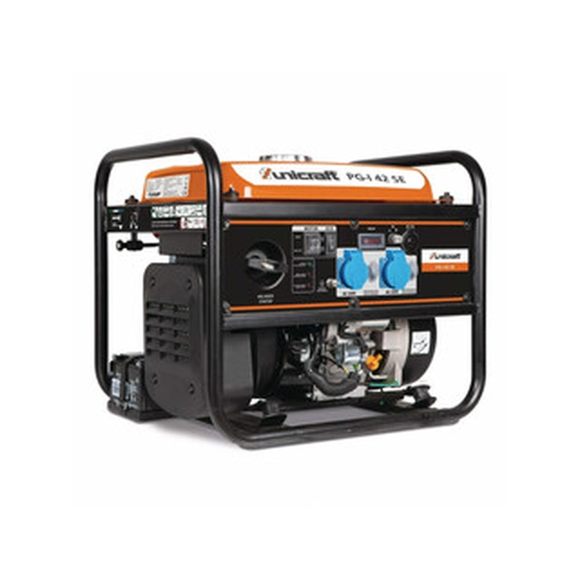 Unicraft PG-I 42 SE benzin enfaset generator 3,7 kVA