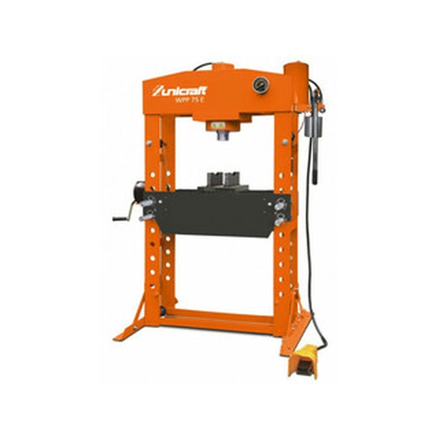 Unicraft WPP 75E hydraulic press 75 ton | Stroke length: 250 mm