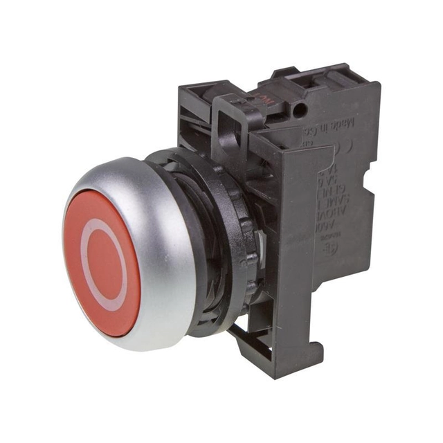 Unidad de botón Eaton plana roja M22-D-R-X0 /K01 - 216510