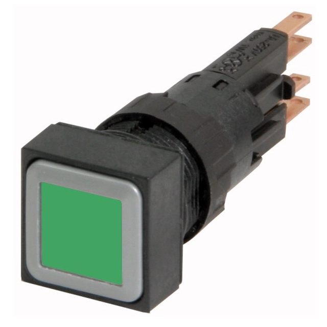 Unidad de botón Eaton Q18LT-GN/WB verde 088509