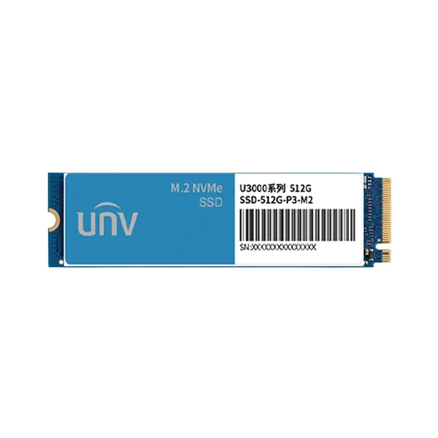 Unità di archiviazione SSD 512GB PCIe3 NVMe U3000 - UNV SSD-512G-P3-M2