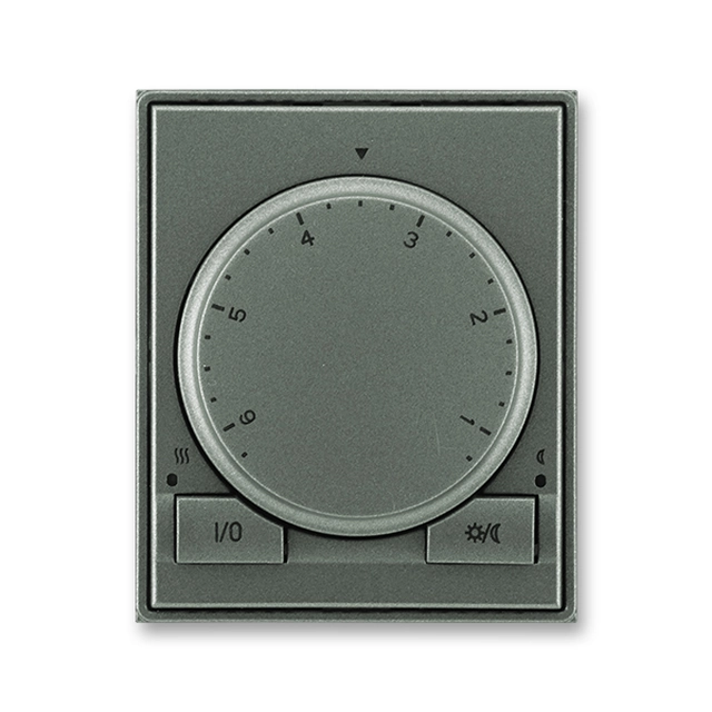 Univ. thermostat with rev. by setting (control unit), anthracite, ABB Time 3292E-A10101 34
