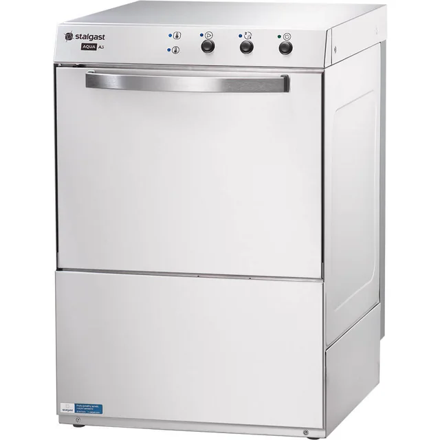 Universal dishwasher 400/230V with basket cleaning liquid dispenser 50x50