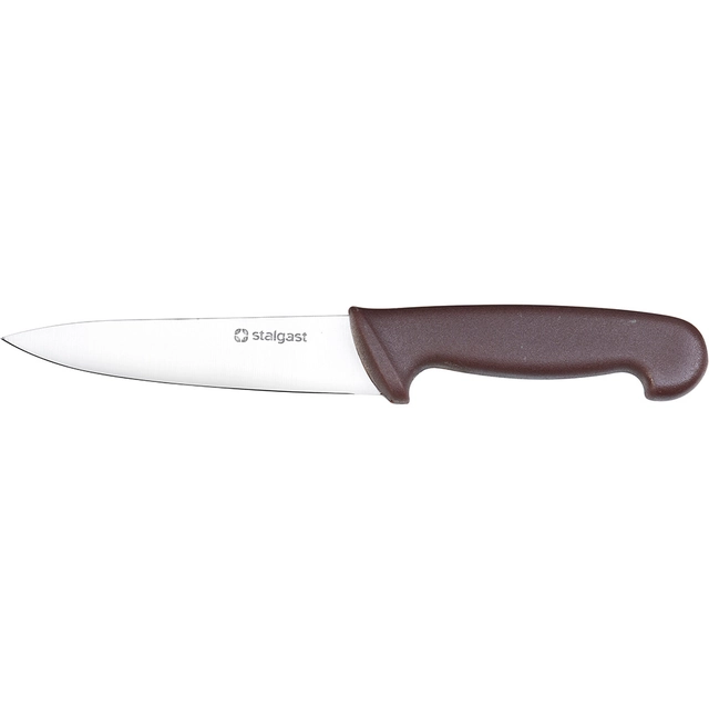 Universal knife L 150 mm brown