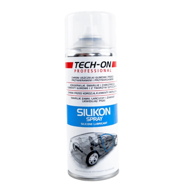 Universal silicone spray 400ml TECH-ON