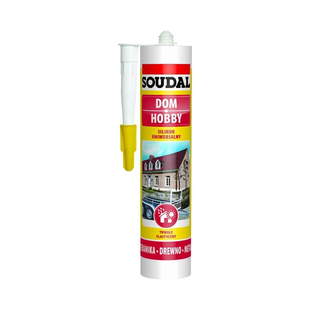 Universalus silikonas Soudal juodas 280ml