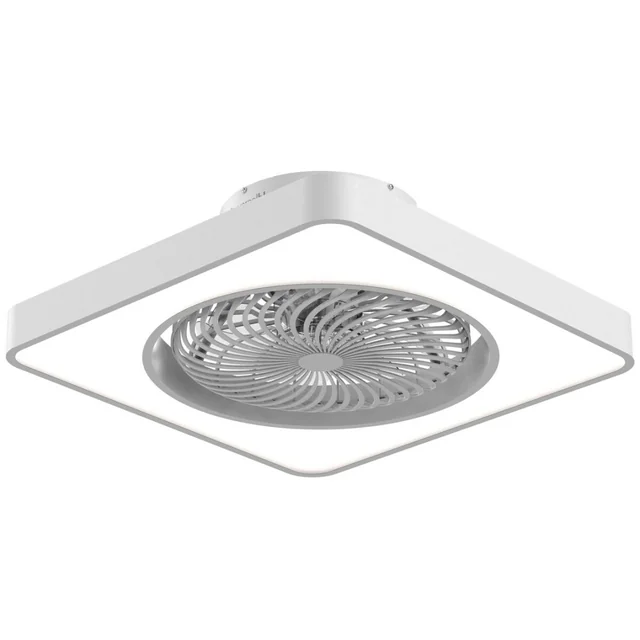 Universeller blauer SOLANO Deckenventilator Weiß Ø 48 cm