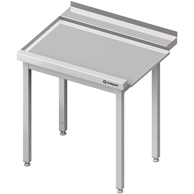 Unloading table (L) for STALGAST dishwasher 1100x750 | Stalgast