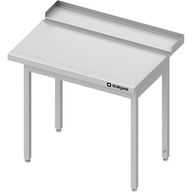 Unloading table (P), without shelf, for STALGAST dishwasher 800x750x880 mm, welded