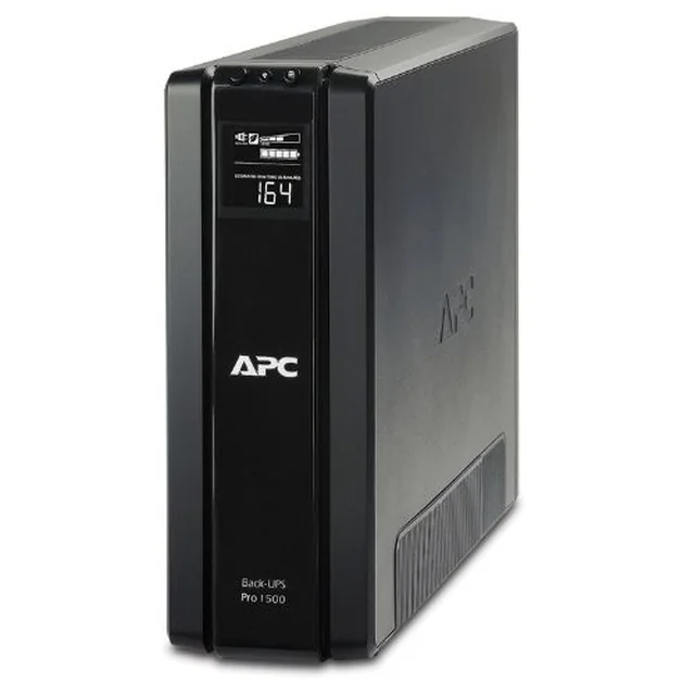 UPS 865W, 1500VA, 230V, 6 lizdai, interaktyvi linija, perdavimo laikas 10 ms - APC BR1500G-GR