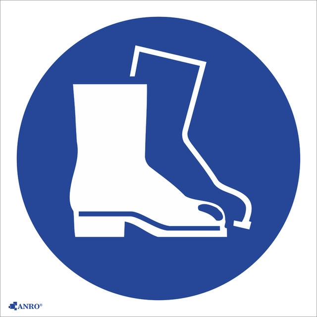 USE SIGNATED FOOT PROTECTION, SELF-ADHESIVE FOIL