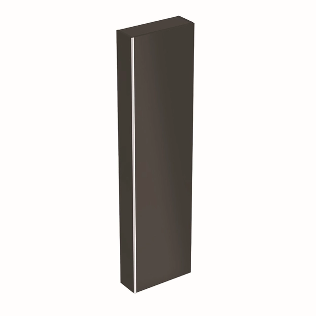 Utility cabinet Geberit Acanto, side, Black, with one door