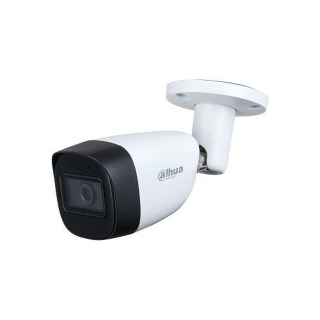 Utomhusövervakningskamera, 2 MP, Starlight, Dahua HAC-HFW1231CM-A-0280B, lins 2.8mm, IR 30m, Mikrofon