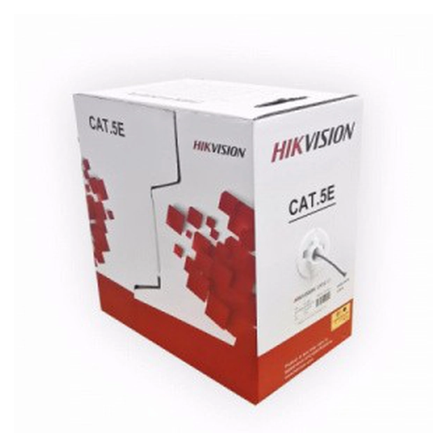 UTP кабел CAT5 Hikvision меден DS-1LN5E-S 0.45mm ролка 305 метри