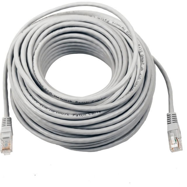 UTP kabeļa patchcord CAT5 20 skaitītāji 24 AWG