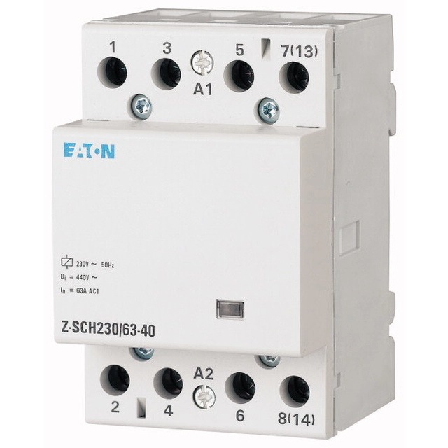 Uzstādīšanas kontaktors Z-SCH230/63-20