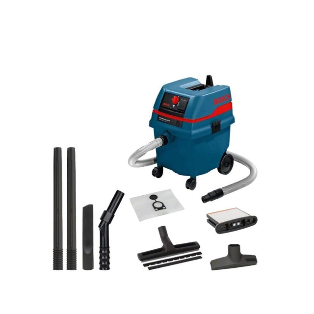 VACUUM CLEANER FOR DRY AND WET WORK with nozzle, GAS 25 L SFC PROFESSIONAL 0 601 979 103
