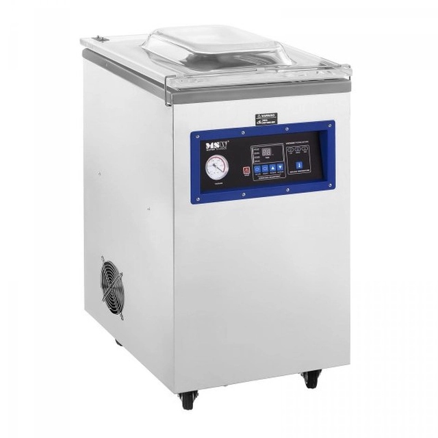 Vacuum packaging machine - chamber - 900 W - free-standing MSW 10060154 MSW-VPM-900G