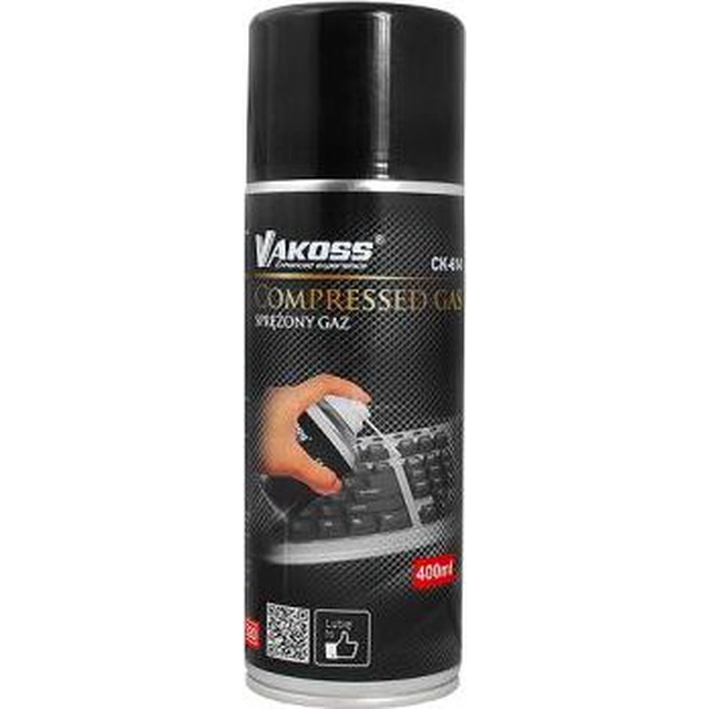 Vakoss Compressed air for dust removal 400 ml (CK-664)