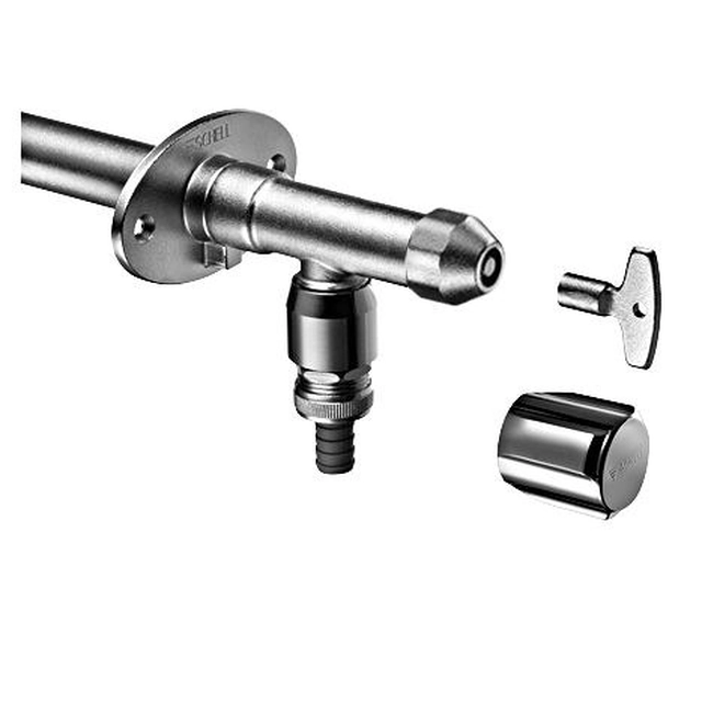 Valve externe Polar II 1/2" confort antigel + tête de clé à douille