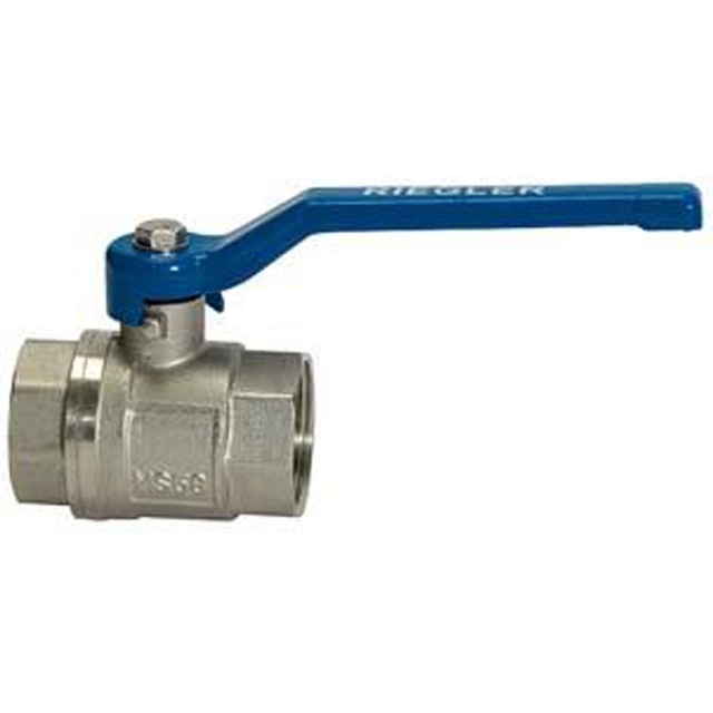 Valve line ball valve G 1.1 / 2 IG / IG brass,